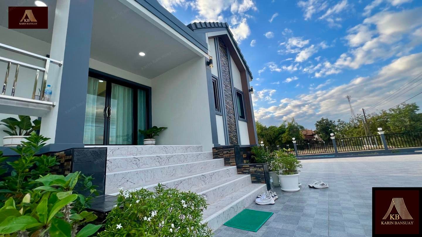 บ้านสไตล์นอร์ดิก Nordic Style แบบที่ 1 - ภาพบรรยากาศโครงการที่ 2 รับสร้างบ้านอุดร