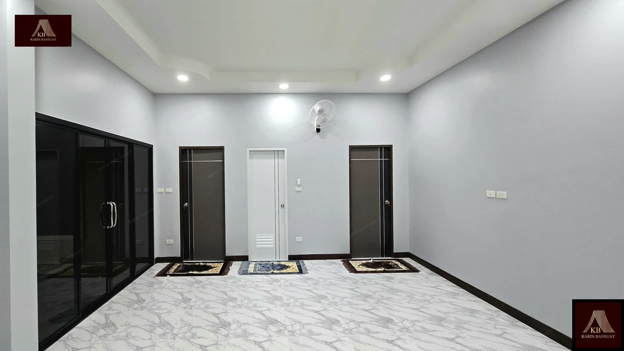 บ้านสไตล์โมเดิร์น คอนเทมโพรารี่ Modern Contemporary แบบที่ 1 - ภาพบรรยากาศโครงการที่ 9 รับสร้างบ้านอุดร