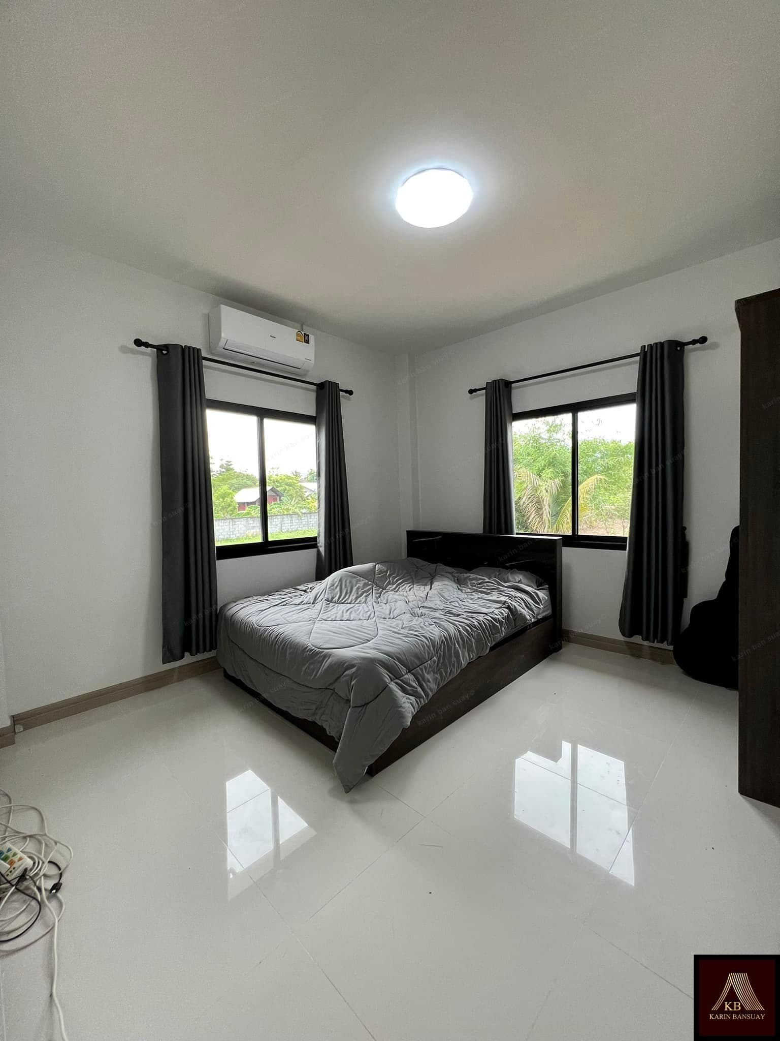 บ้านสไตล์ โมเดิร์น คอนเทมโพรารี่ Modern Contemporary แบบที่ 2 - ภาพบรรยากาศโครงการที่ 6 รับสร้างบ้านอุดร