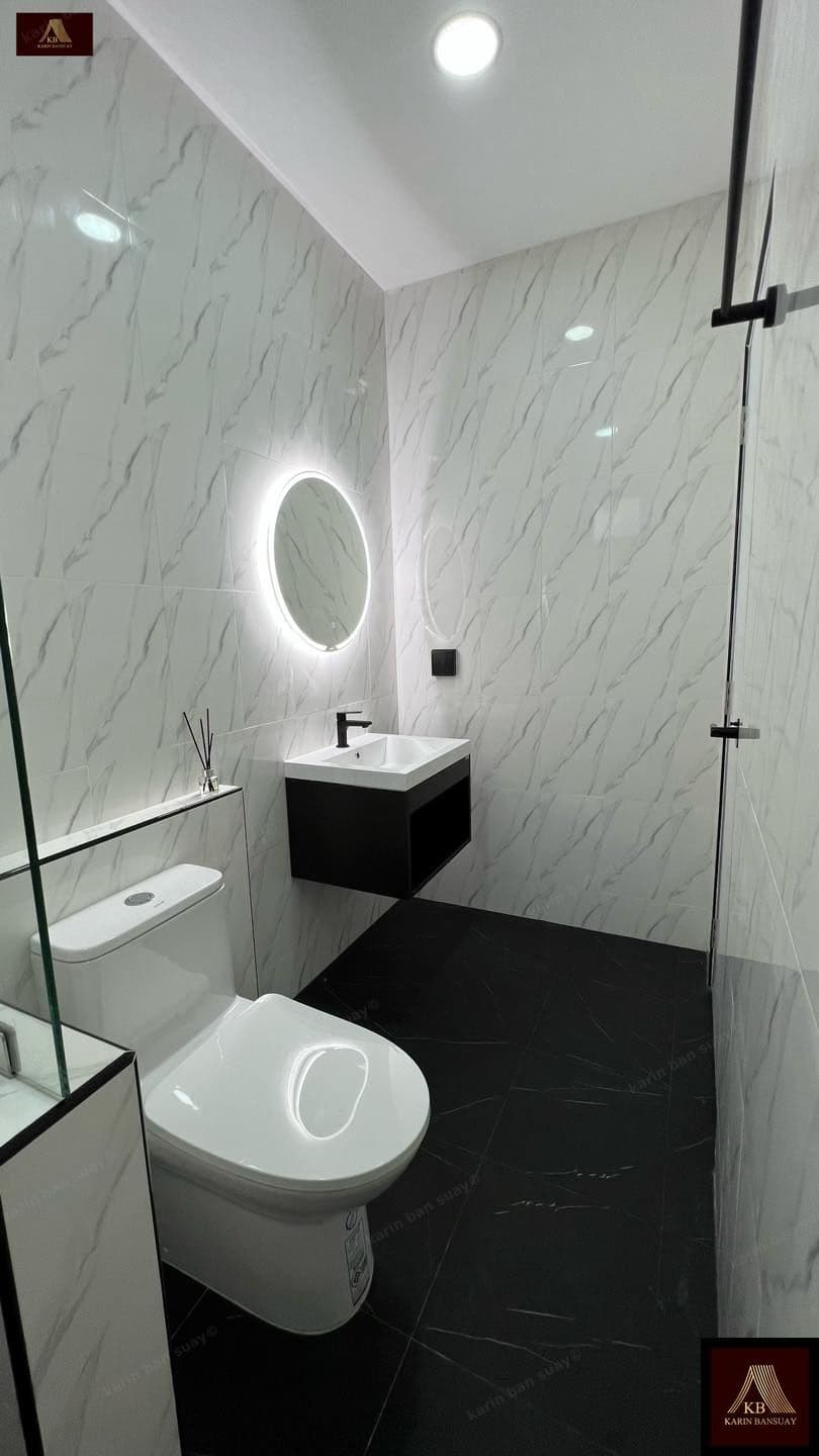 บ้านสไตล์นอร์ดิก Nordic Style แบบที่ 1 - ภาพบรรยากาศโครงการที่ 12 รับสร้างบ้านอุดร