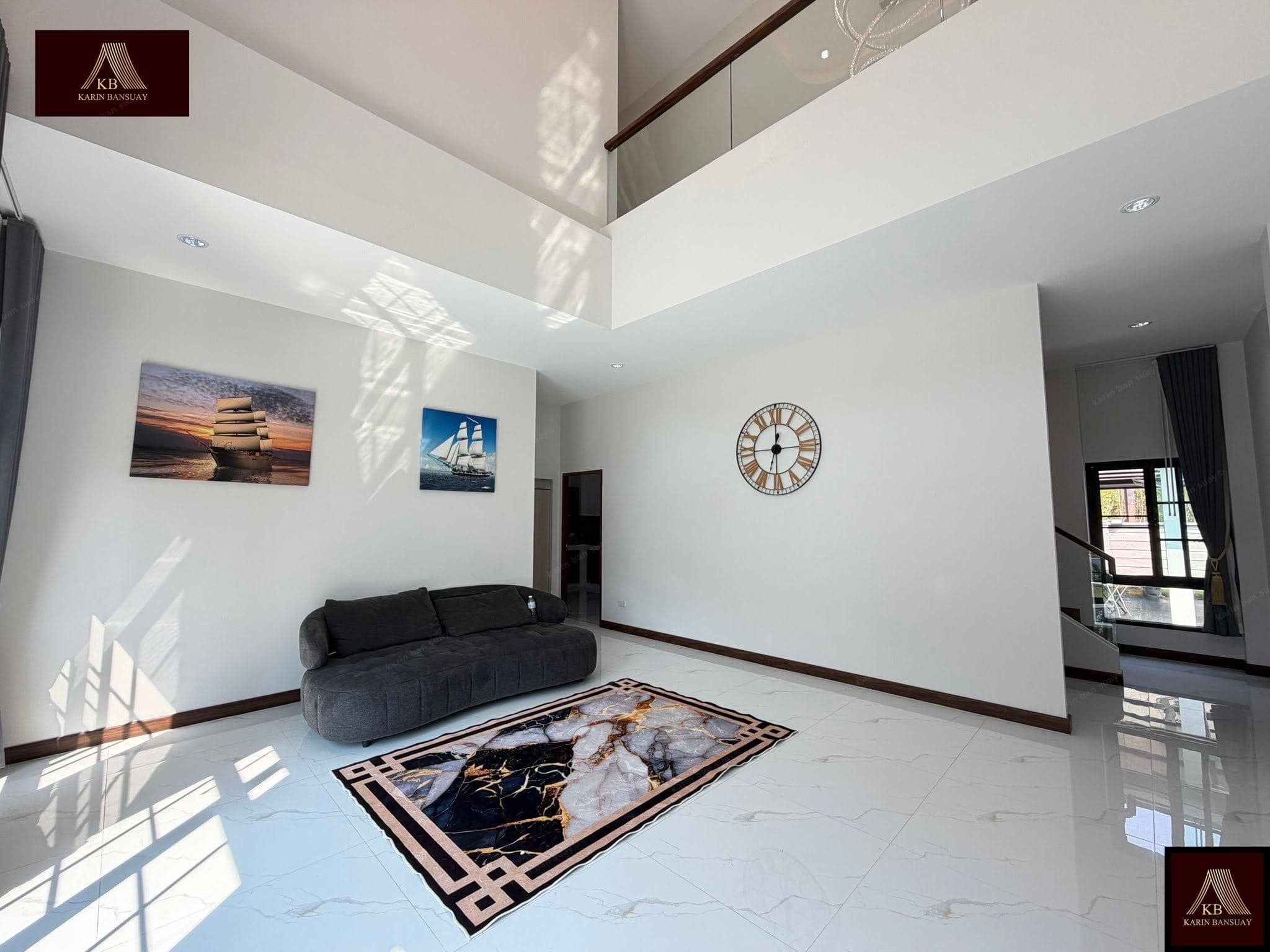 บ้านสไตล์คอนเทมโพรารี่ Contemporary แบบที่ 2 - ภาพบรรยากาศโครงการที่ 2 รับสร้างบ้านอุดร