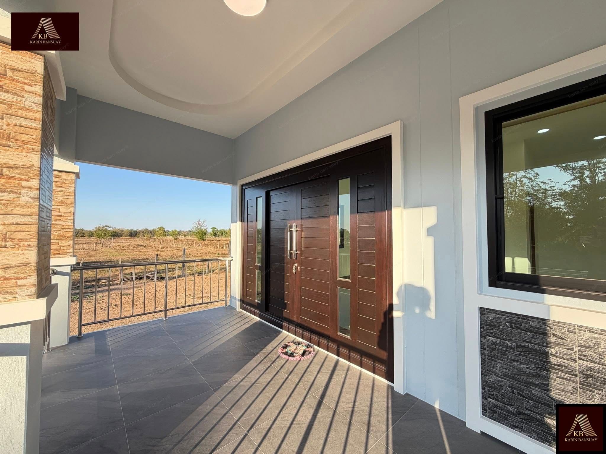 บ้านพักอาศัยชั้นเดียว สไตล์ร่วมสมัย (Contemporary) - ภาพบรรยากาศโครงการที่ 3 รับสร้างบ้านอุดร