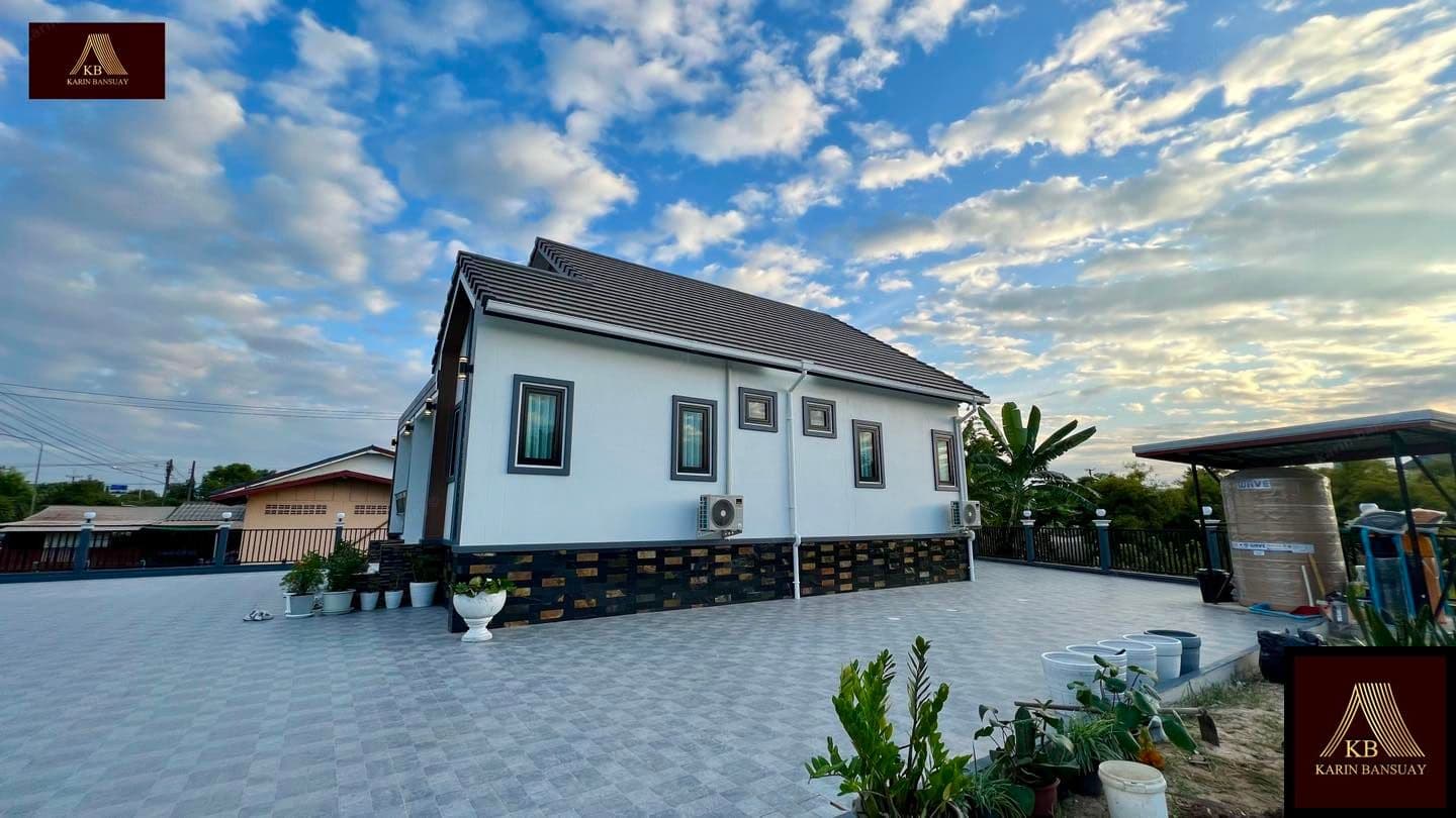 บ้านสไตล์นอร์ดิก Nordic Style แบบที่ 1 - ภาพบรรยากาศโครงการที่ 3 รับสร้างบ้านอุดร