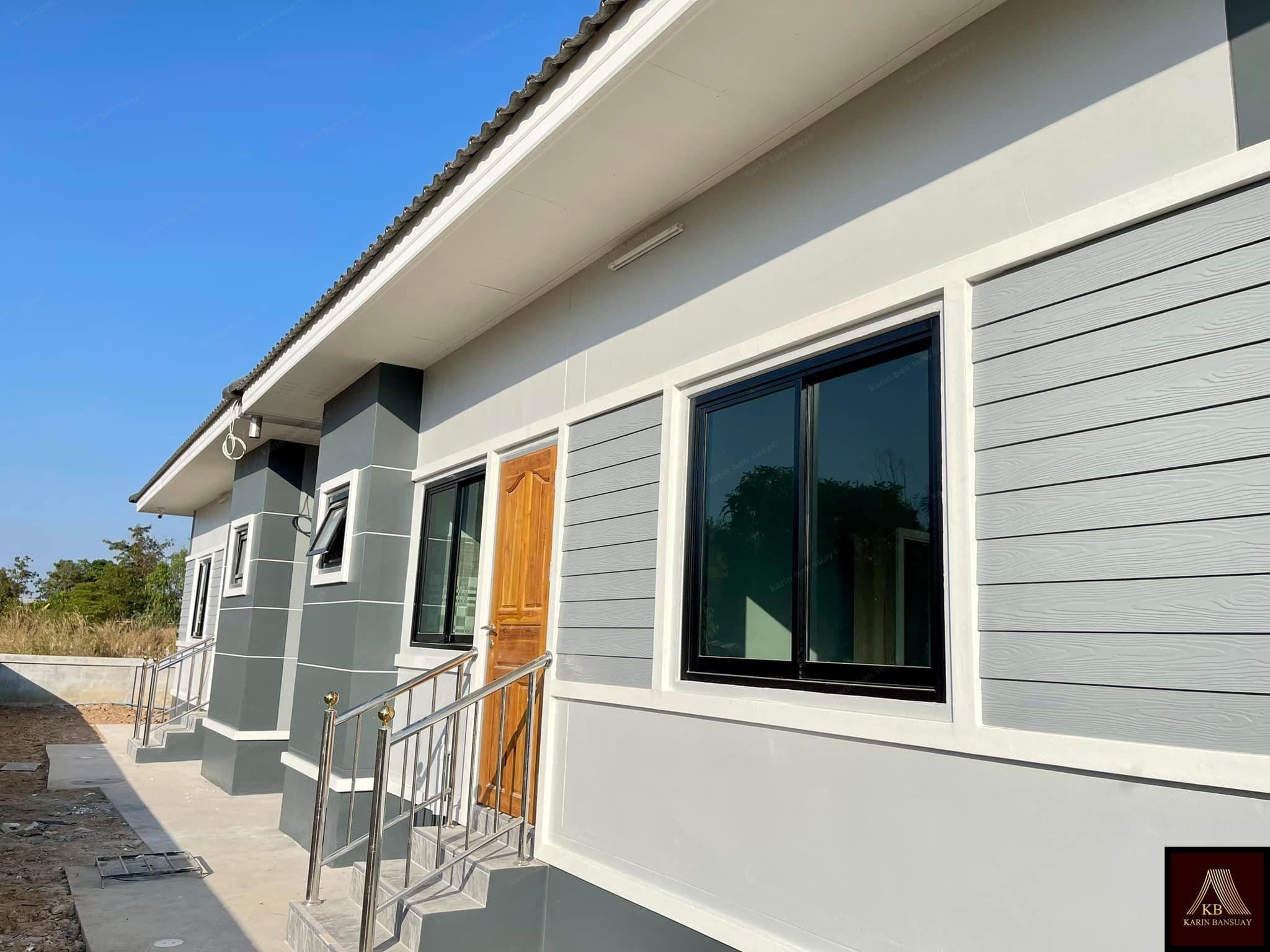 บ้านสไตล์ร่วมสมัย Contemporary Style แบบที่ 1 - ภาพบรรยากาศโครงการที่ 3 รับสร้างบ้านอุดร