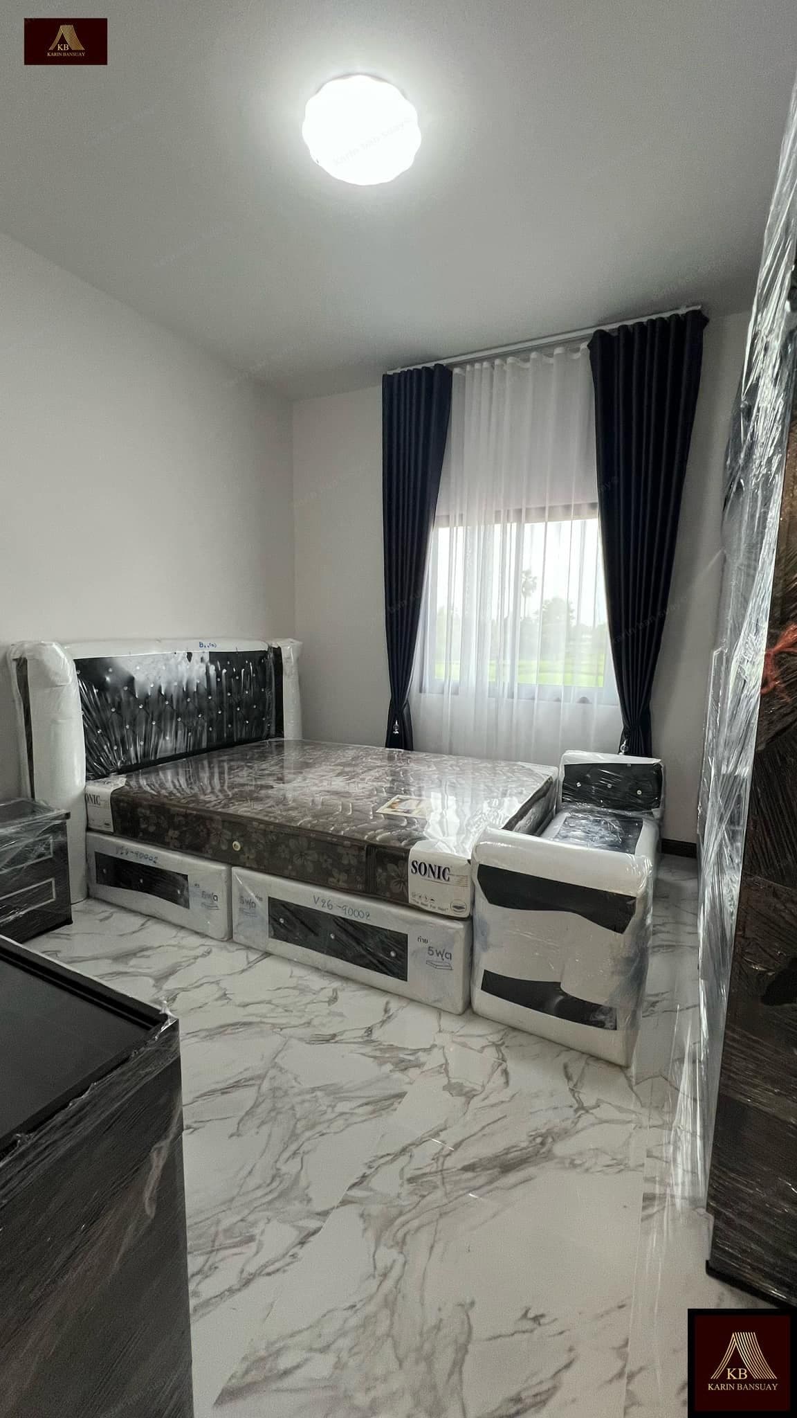 บ้านสไตล์โมเดิร์น คอนเทมโพรารี่ Modern Contemporary แบบที่ 3 - ภาพบรรยากาศโครงการที่ 9 รับสร้างบ้านอุดร