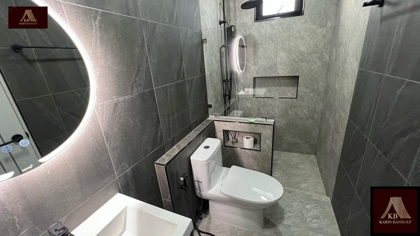 บ้านสไตล์นอร์ดิก Nordic Style แบบที่ 1 - ภาพบรรยากาศโครงการที่ 16 รับสร้างบ้านอุดร