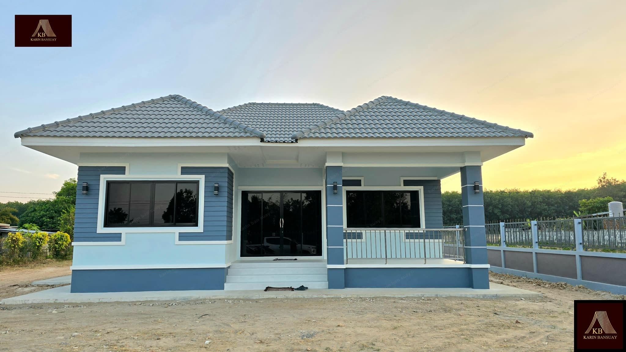 บ้านสไตล์โมเดิร์น คอนเทมโพรารี่ Modern Contemporary แบบที่ 1