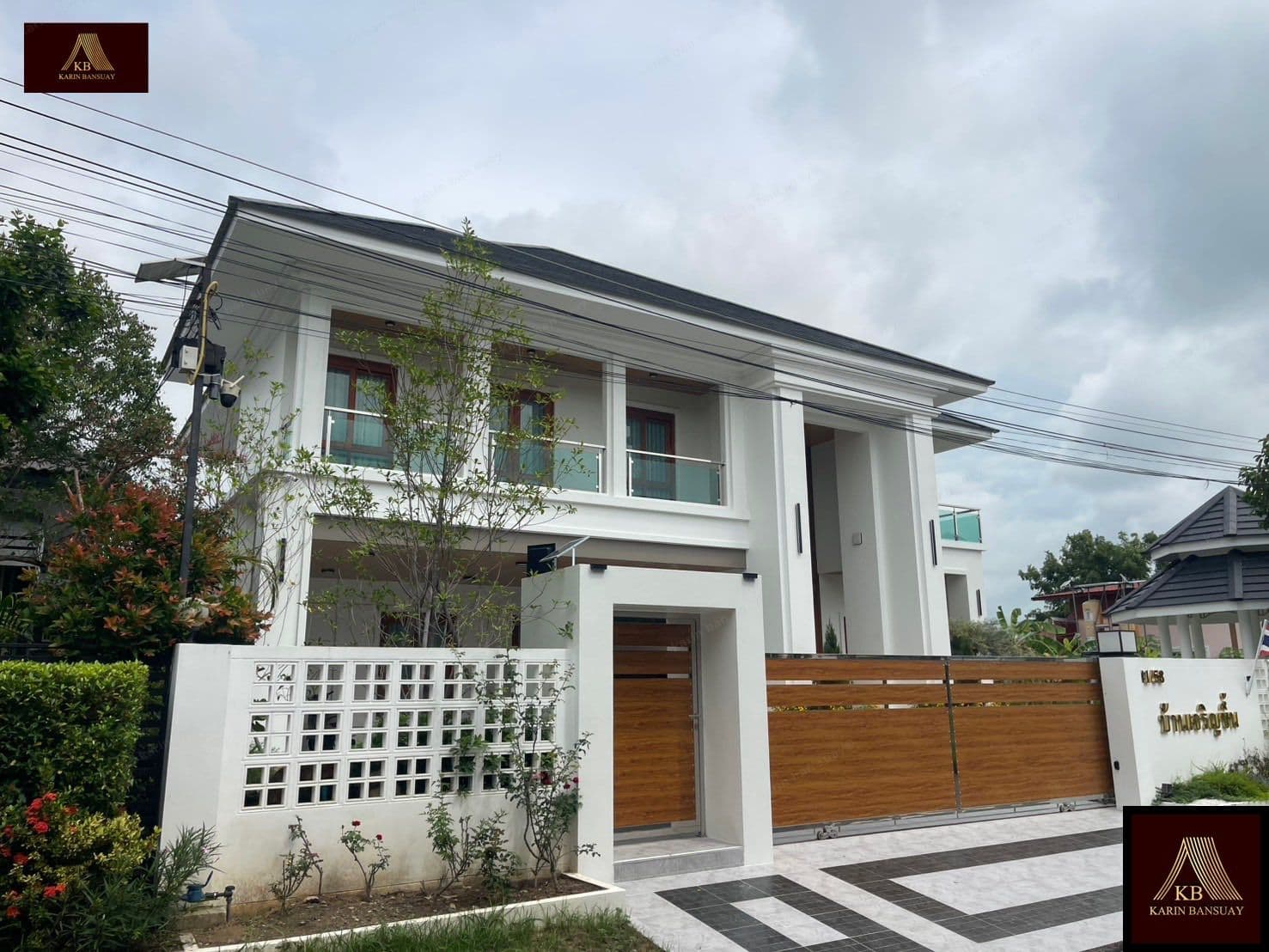 บ้านสไตล์คอนเทมโพรารี่ Contemporary แบบที่ 1 - ภาพบรรยากาศโครงการที่ 7 รับสร้างบ้านอุดร