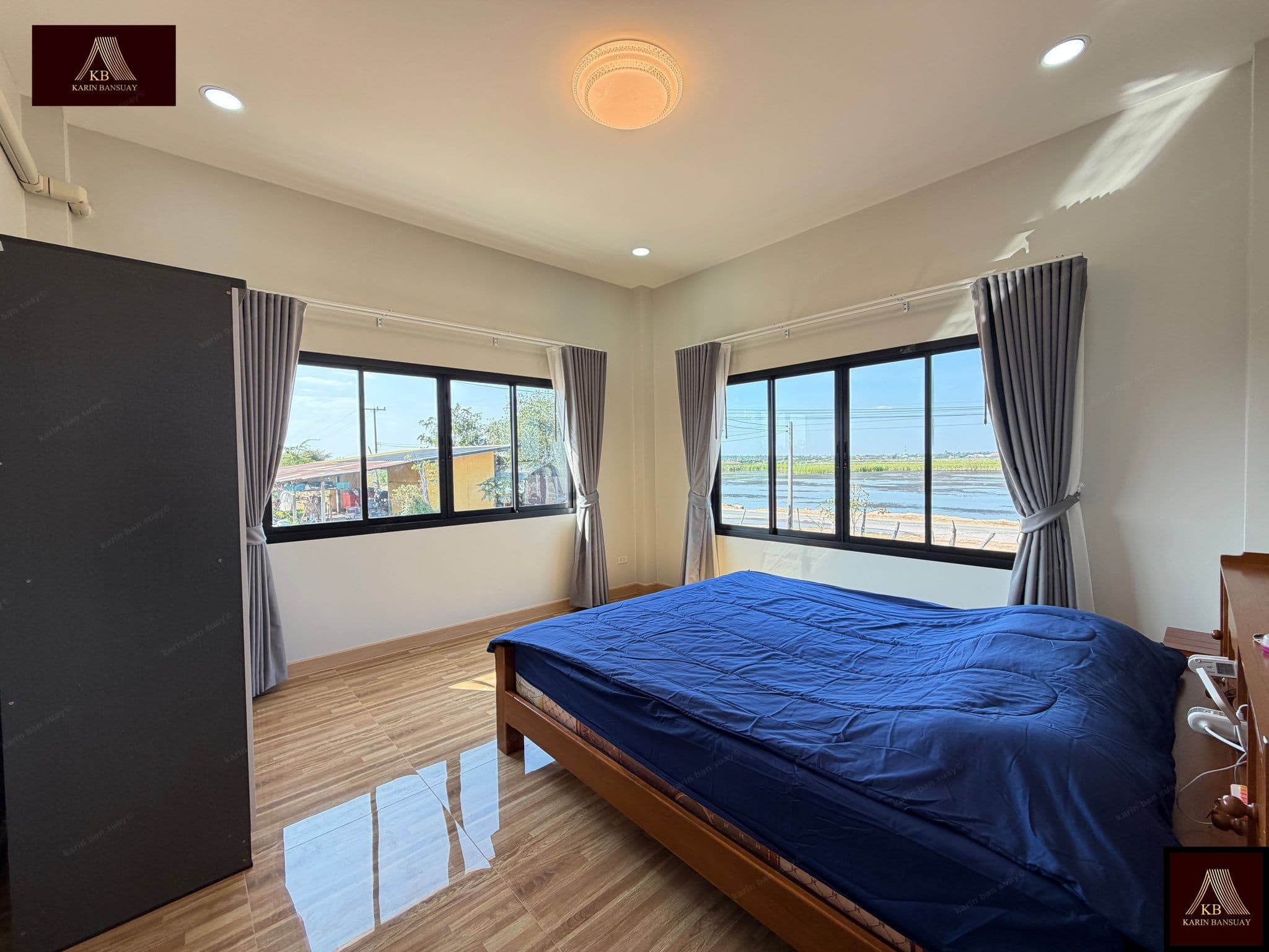 บ้านสไตล์โมเดิร์น คอนเทมโพรารี่ (Modern Contemporary) แบบที่ 4 - ภาพบรรยากาศโครงการที่ 5 รับสร้างบ้านอุดร