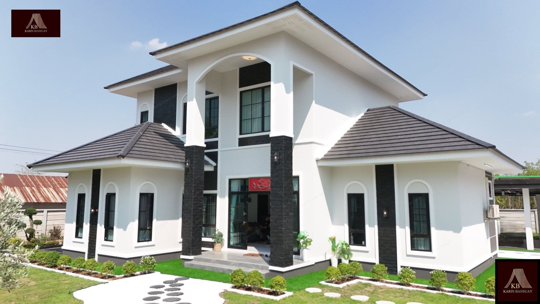 บ้านสไตล์คอนเทมโพรารี่ Contemporary แบบที่ 2